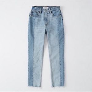 Abercrombie & Fitch two toned jeans